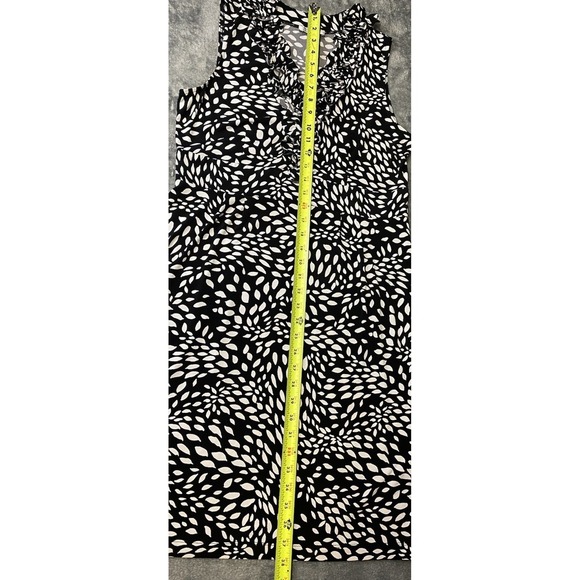 London Style Collection Ruffle Accent Sleeveless Women's Dress Size 14 - Picture 9 of 9